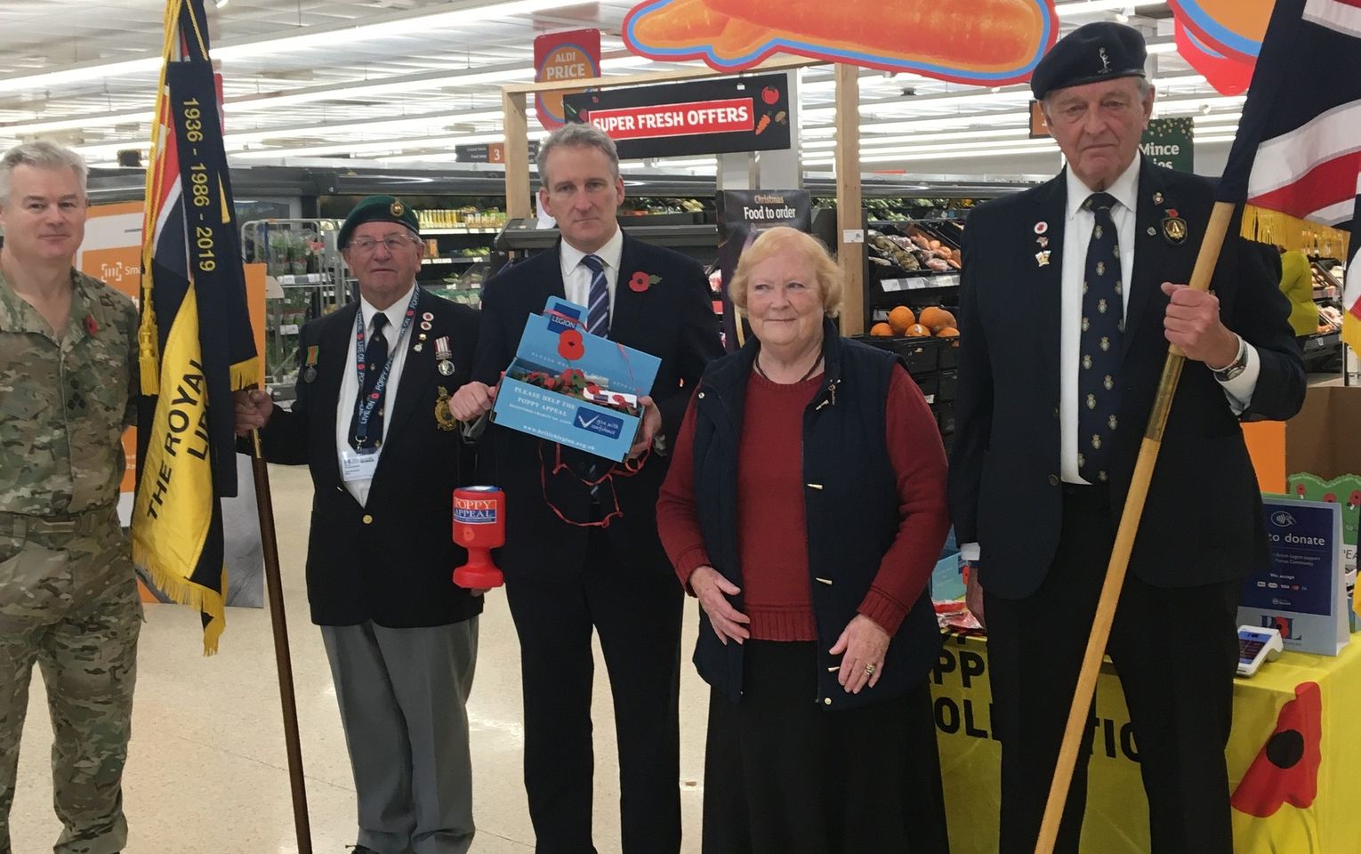 Launch Of Poppy Appeal | Damian Hinds